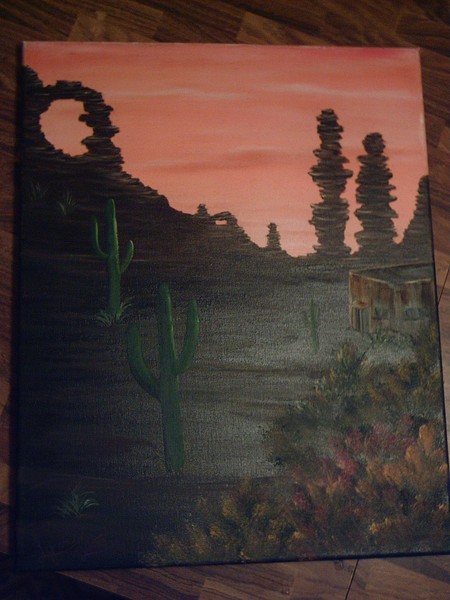 desert sunset