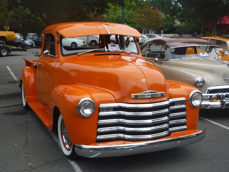 Orange Chevy