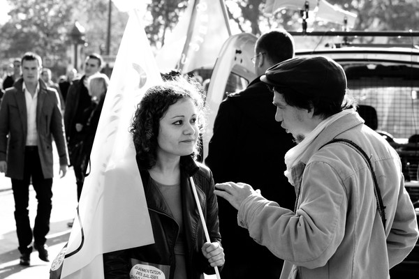 Paris Protester