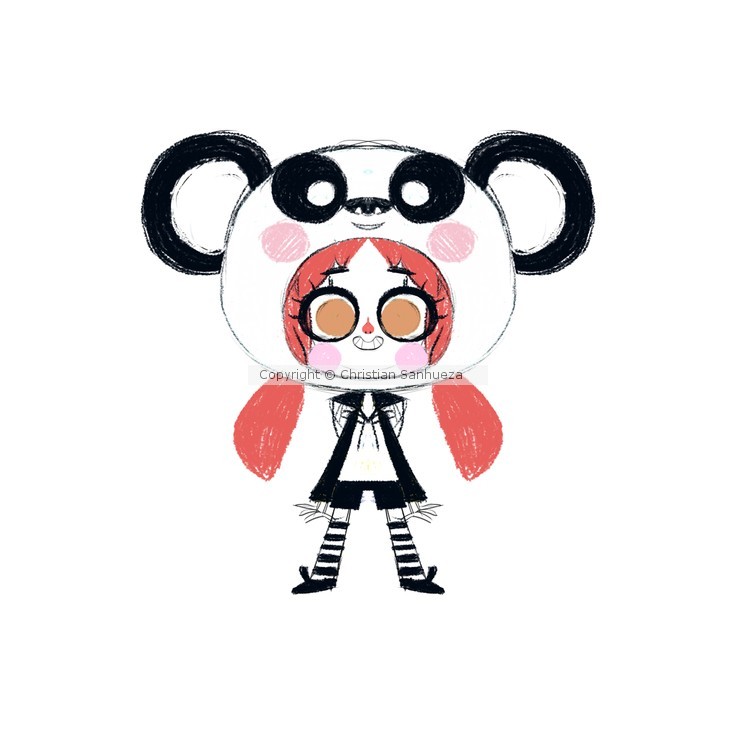 Panda girl