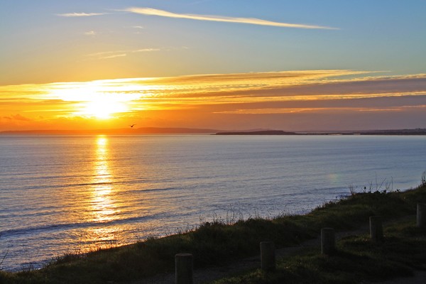 My local 'coast line' at Sunset (x2)