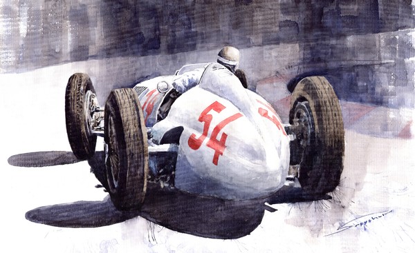 Mercedes Benz W 154 1938 M von Brauchisch