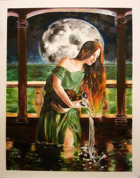 second oil painting , August 2011
