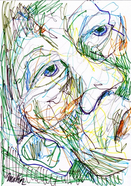 a scetch for portrait