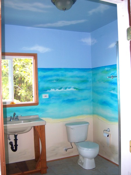 playful bathroom