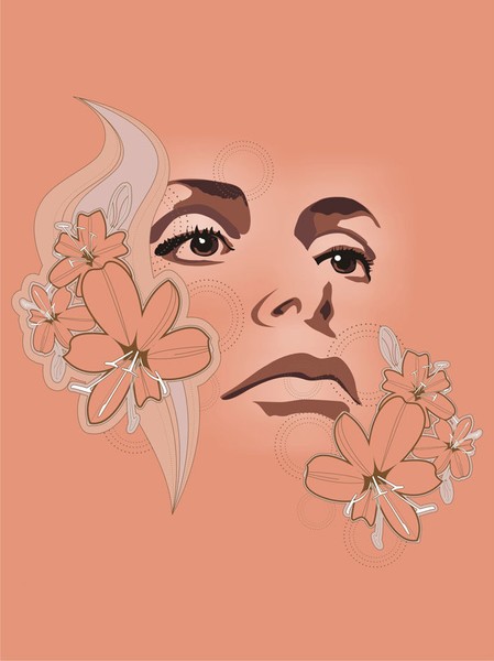 vector portrait 2