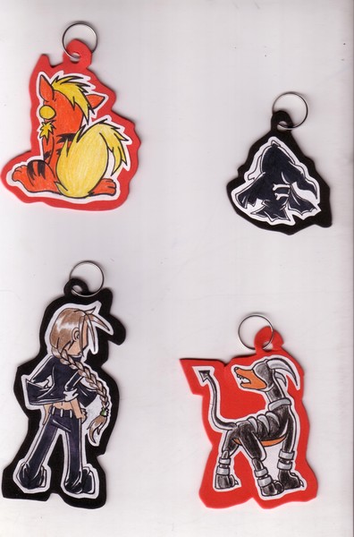 Foam Keychains