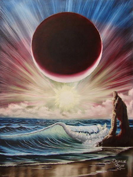 NJBDA STARBURST original oil