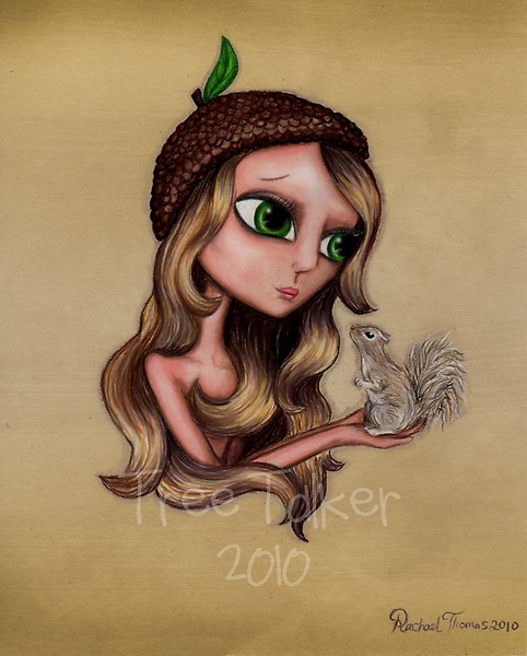 Silly Squirrel by talk2thetrees