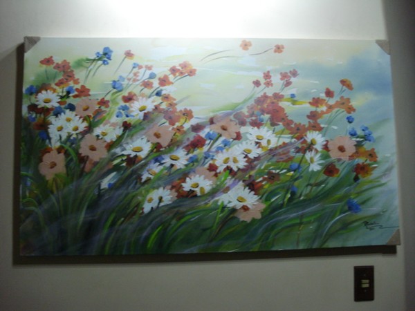 Flores ao vento