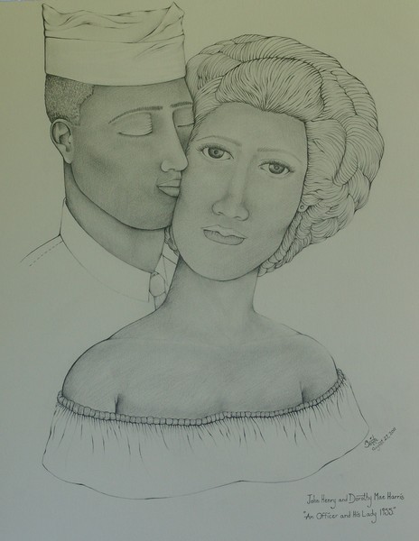 An Officer and His Lady