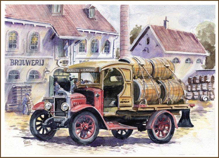 Beer wagon Morris (1925)