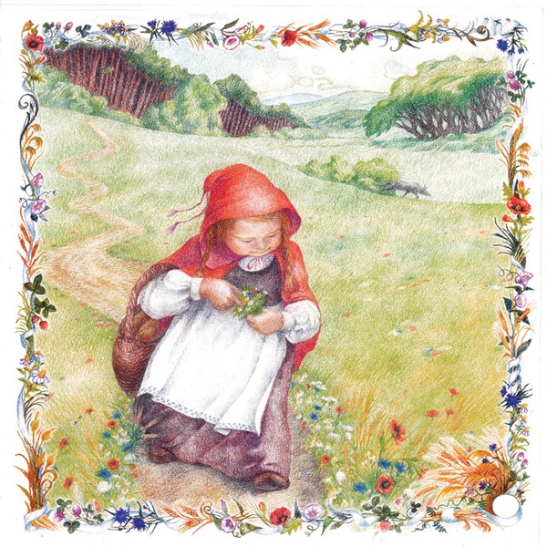 Red Riding Hood by the way to Grandma