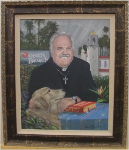 Father Ronald of Sacred Heart Church OB San Diego 