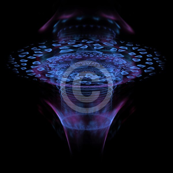 Wormhole Abstract Fractal Design