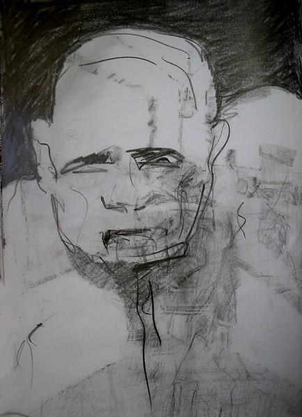 Sad man sketch