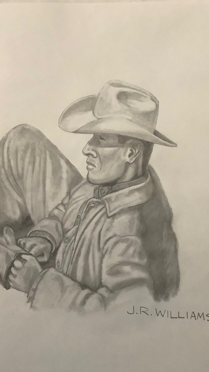 Cowboy at Rest