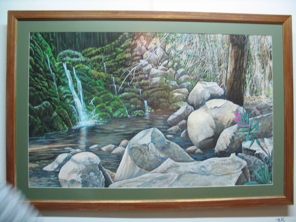 water- rocks