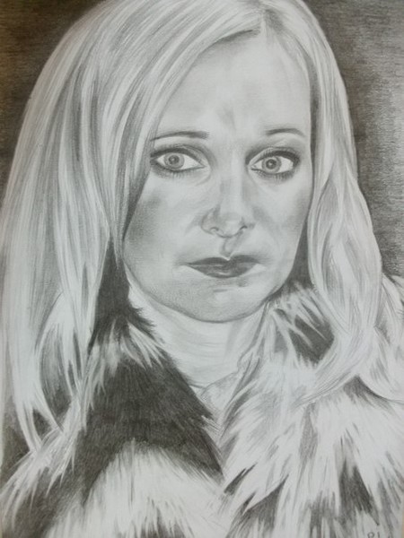 A Woman in furs...