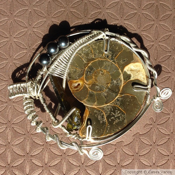 Ammonite Pendent