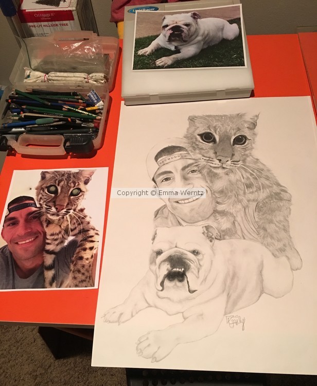 Josh, Dozer, and Trigger