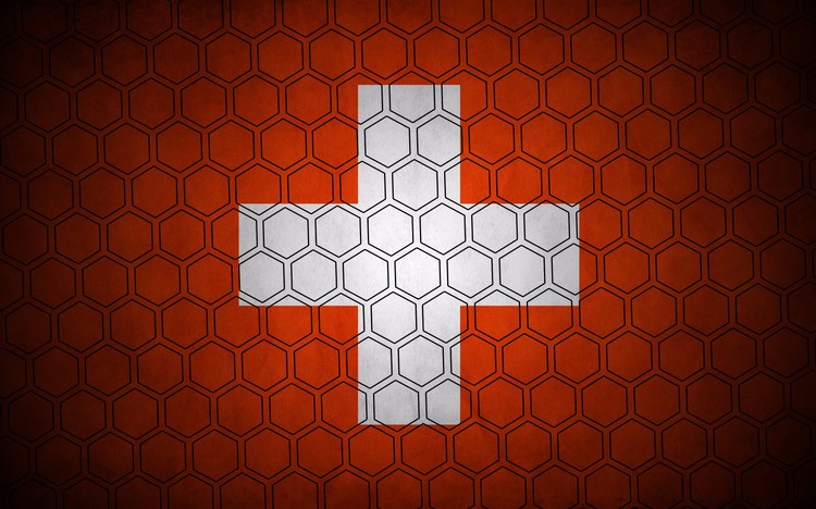 Schweizer Hexagon Hintergrundbild
