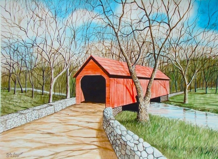 Sleepy Hollow Covered Bridge #1 