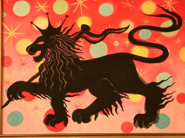 lion with crown