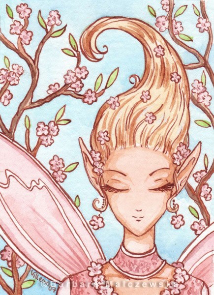 ACEO - Spring Fairy