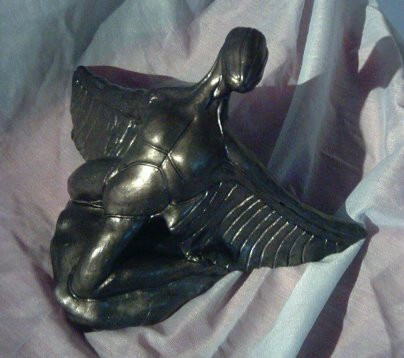 Winged man