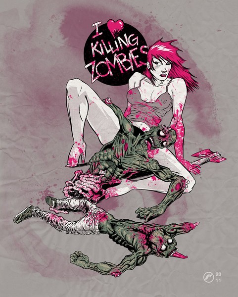 I Heart Killing Zombies
