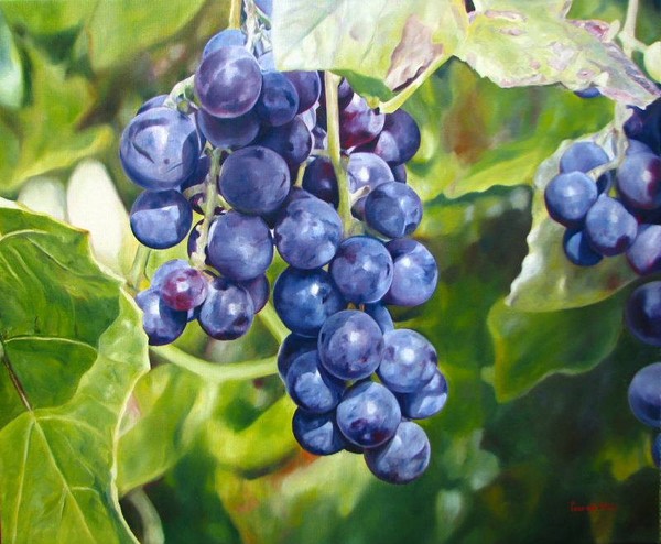 Blue grappe