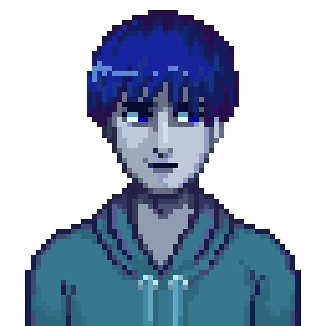 Pixel portrait