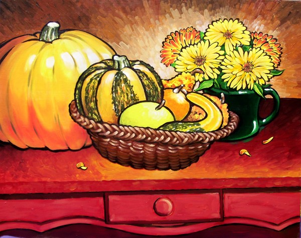 Colonial Red Autumn
