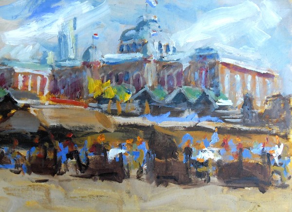 Kurhaus in Scheveningen beach