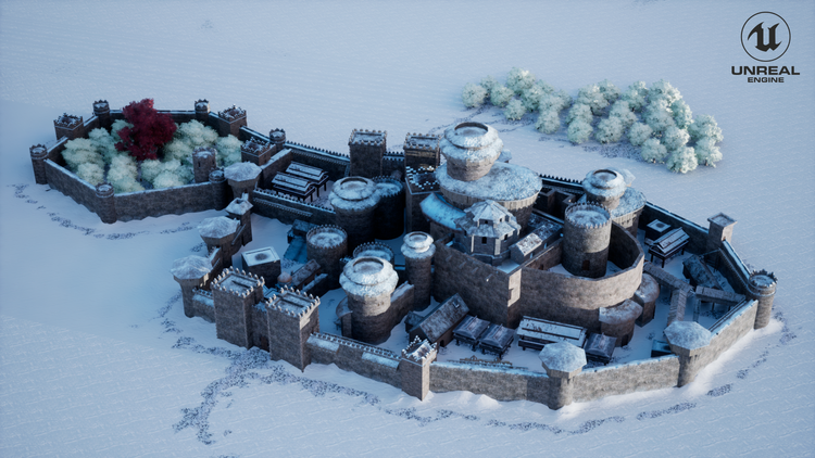 Winterfell Wide Shot