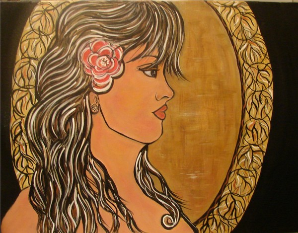 by the medallion
