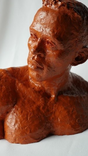 ManRedBust