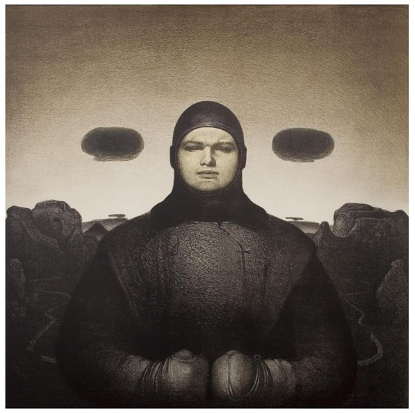 Odd Nerdrum - Man against open sky