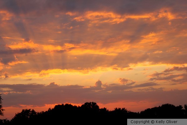 Michigan Sun Set 