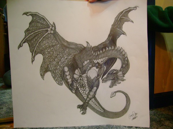 Pencil dragon 2