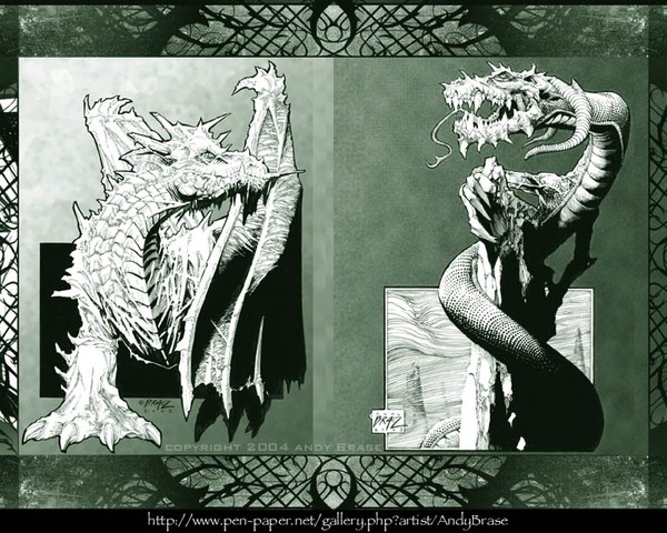 Dragons Print