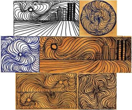 doodle collage