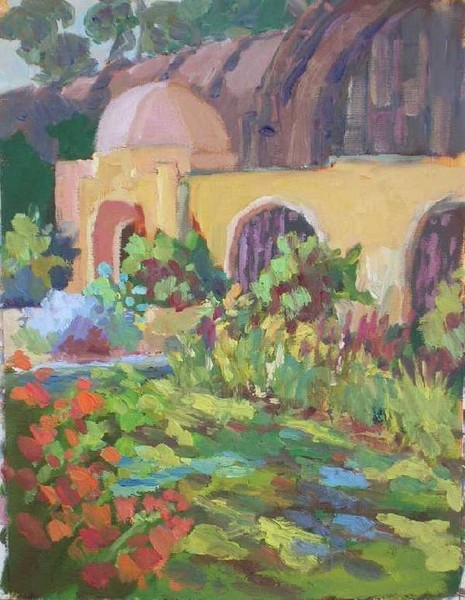 Botanical Building oil2