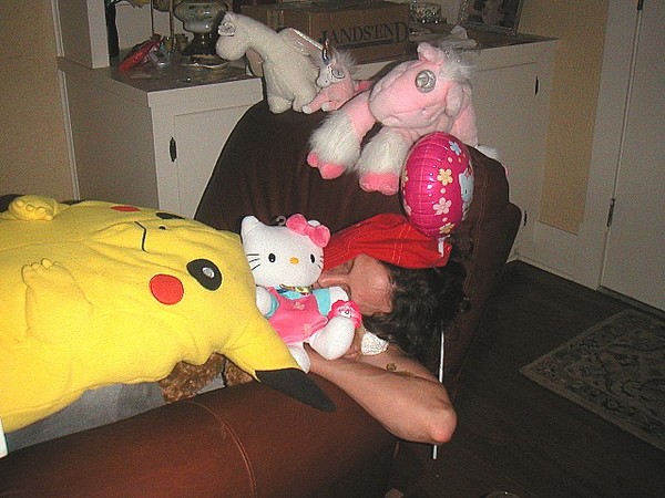 Doze off at my house and this may happen to you...