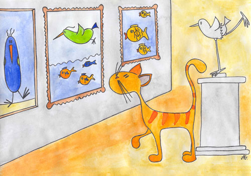 Cat art
