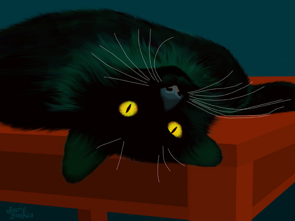 Green Cat