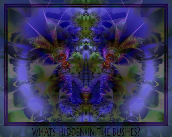 whats hidden in the bushes?