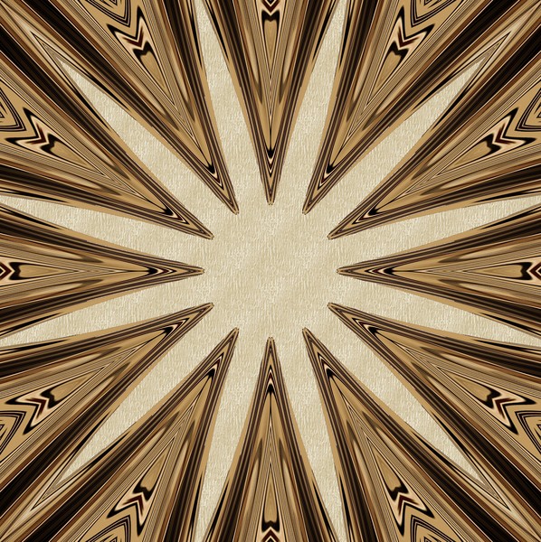 Earth Toned Kaleidoscope One