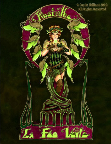 Absinthe Fairy Black